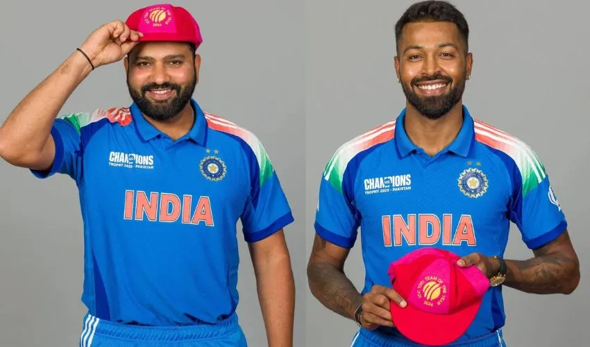 The Champions Trophy 2025 shirt for Team India has been unveiled by the BCCI.